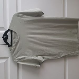 Everlane Uniform Organic Cotton Crew T-Shirt - Sage